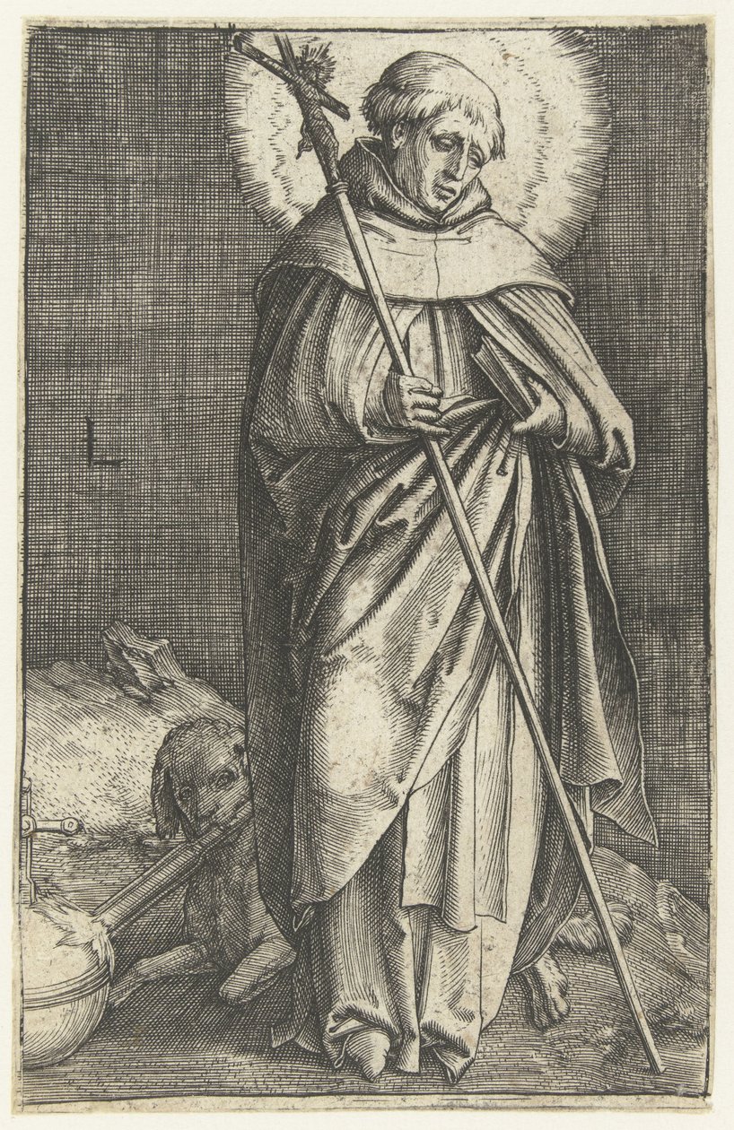 Pyhä Dominic tekijältä Lucas van Leyden