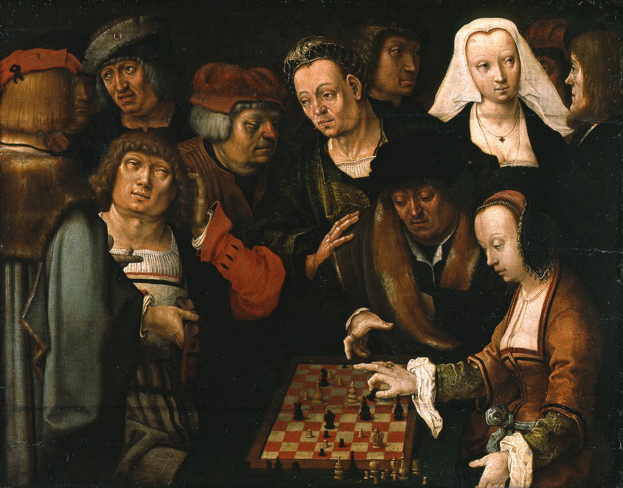 Shakkipeli tekijältä Lucas van Leyden