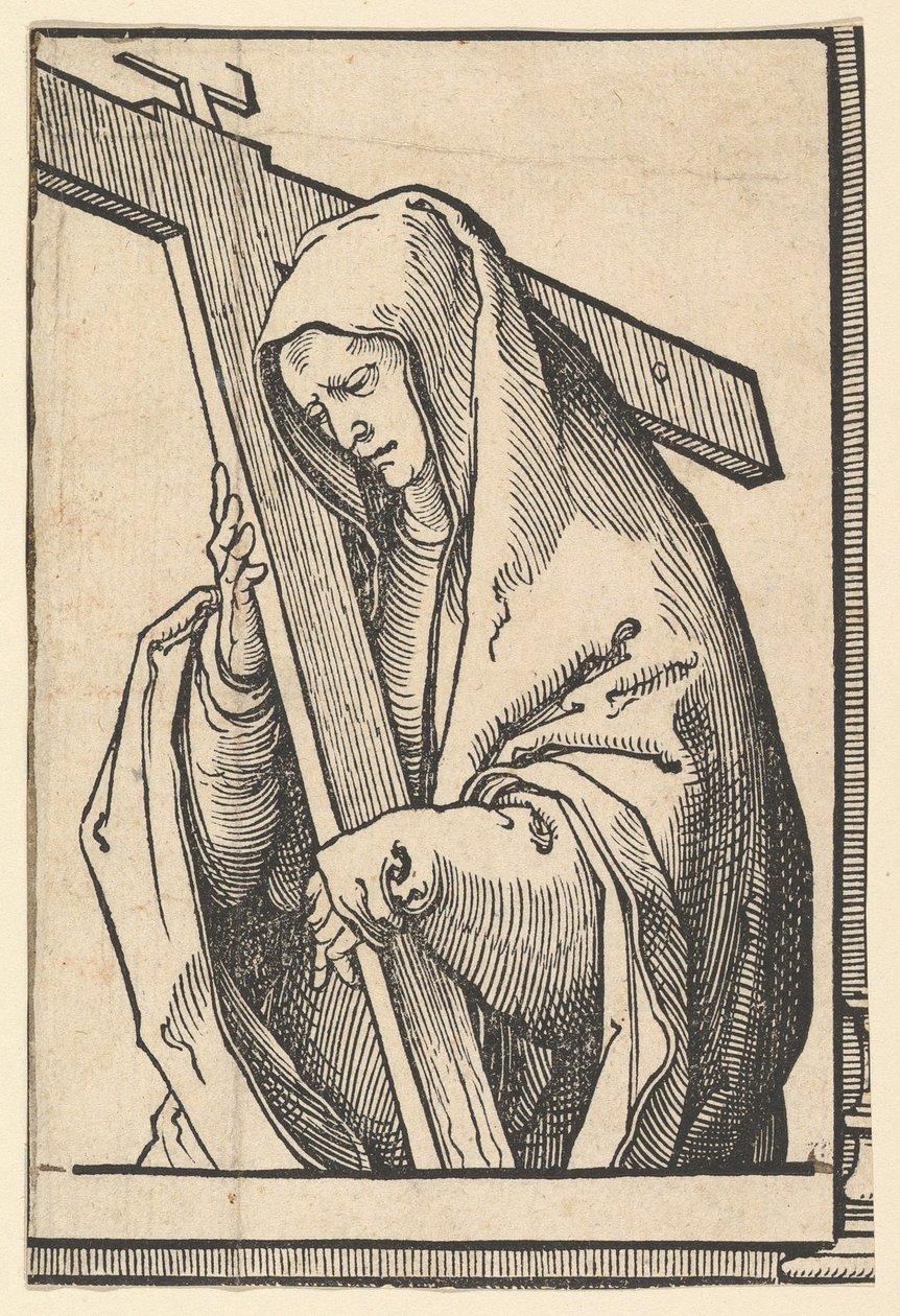 Helleoportic Sibyl, Sibyls-sarjasta, n. 1530. tekijältä Lucas van Leyden