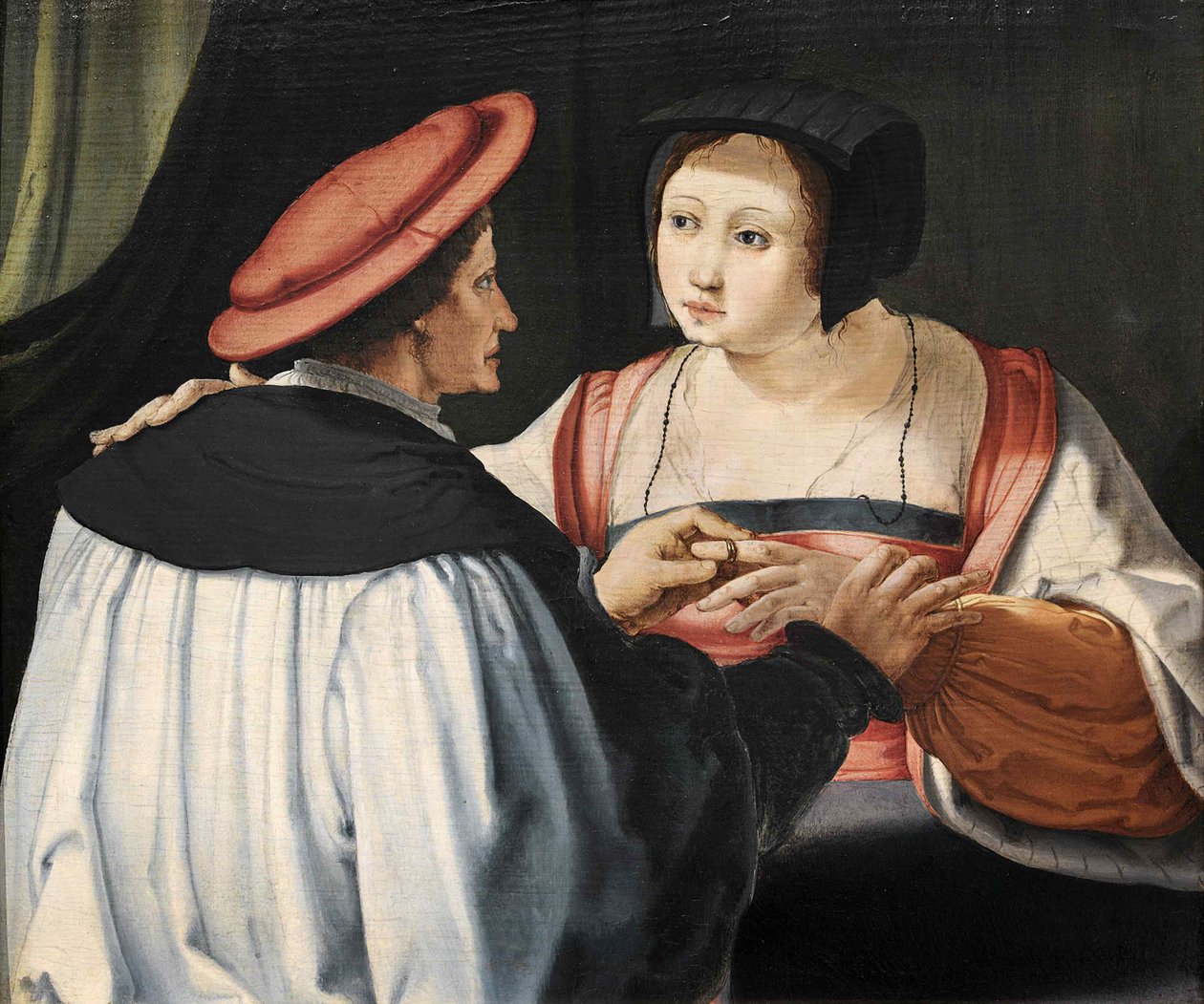 Kihlattu Kihlattu, n. 1525. tekijältä Lucas van Leyden