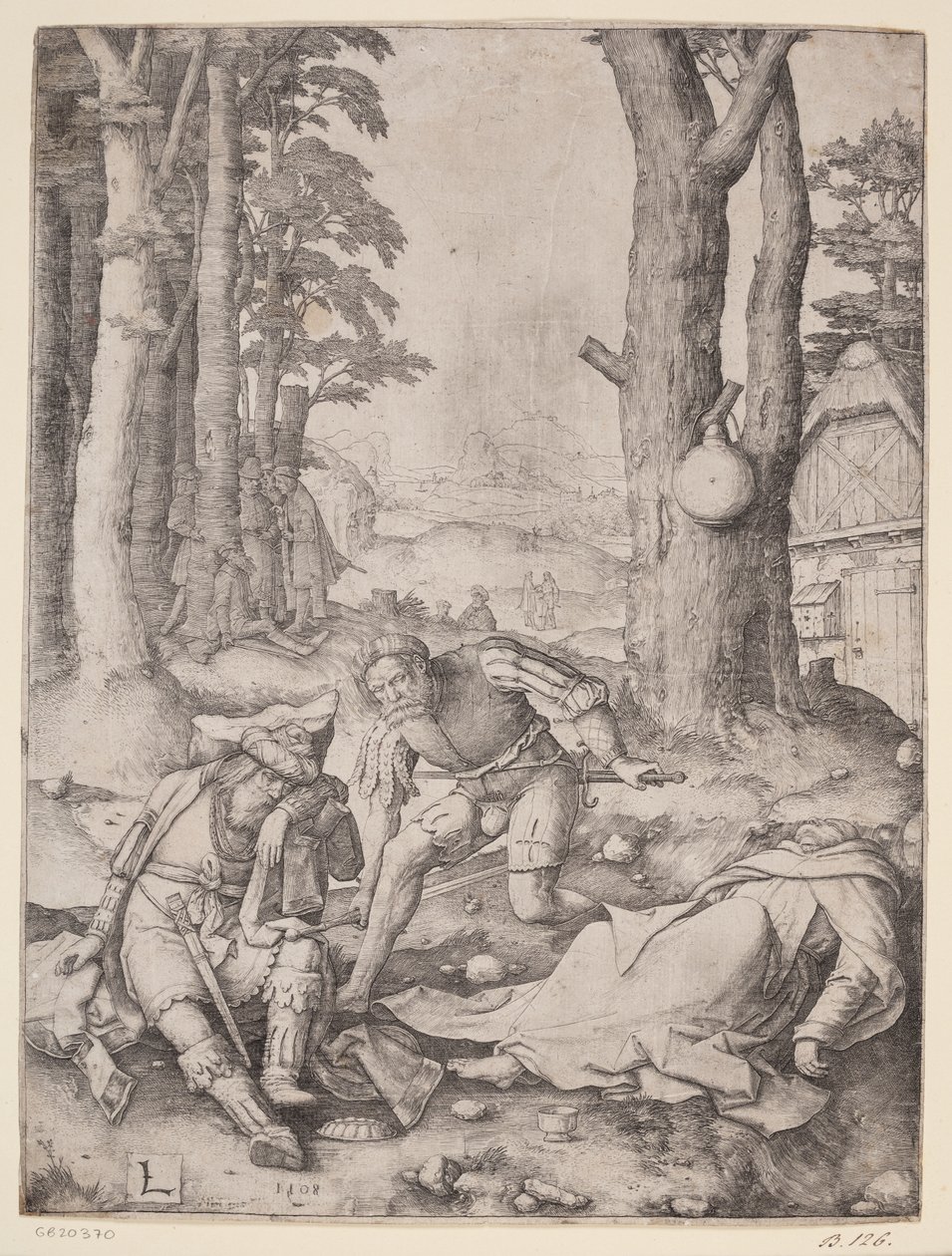 Muhammed ja munkki Sergius tekijältä Lucas van Leyden