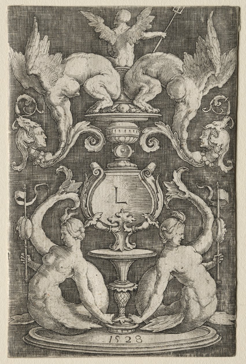 Ornamenttipaneeli tekijältä Lucas van Leyden