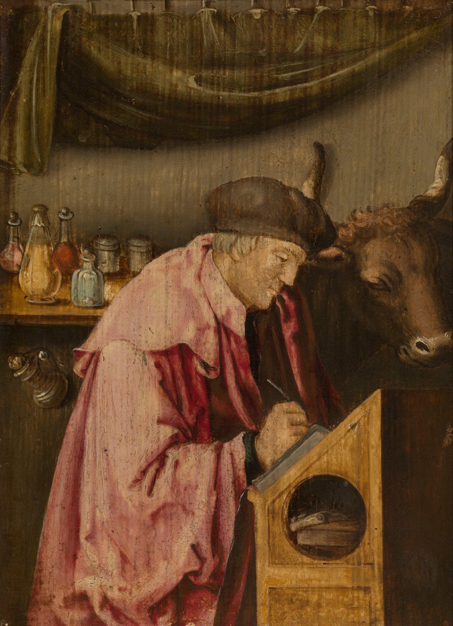 Pyhä Luukas tekijältä Lucas van Leyden