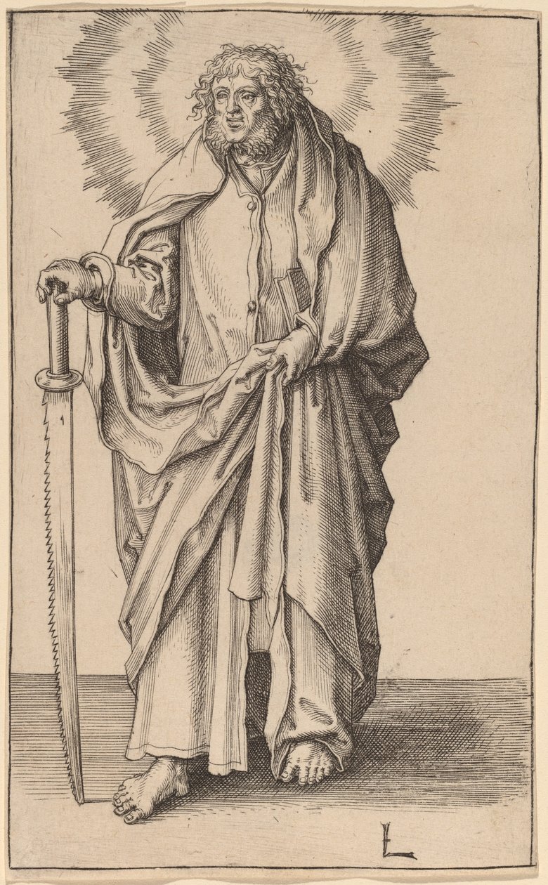 Pyhä Simon tekijältä Lucas van Leyden