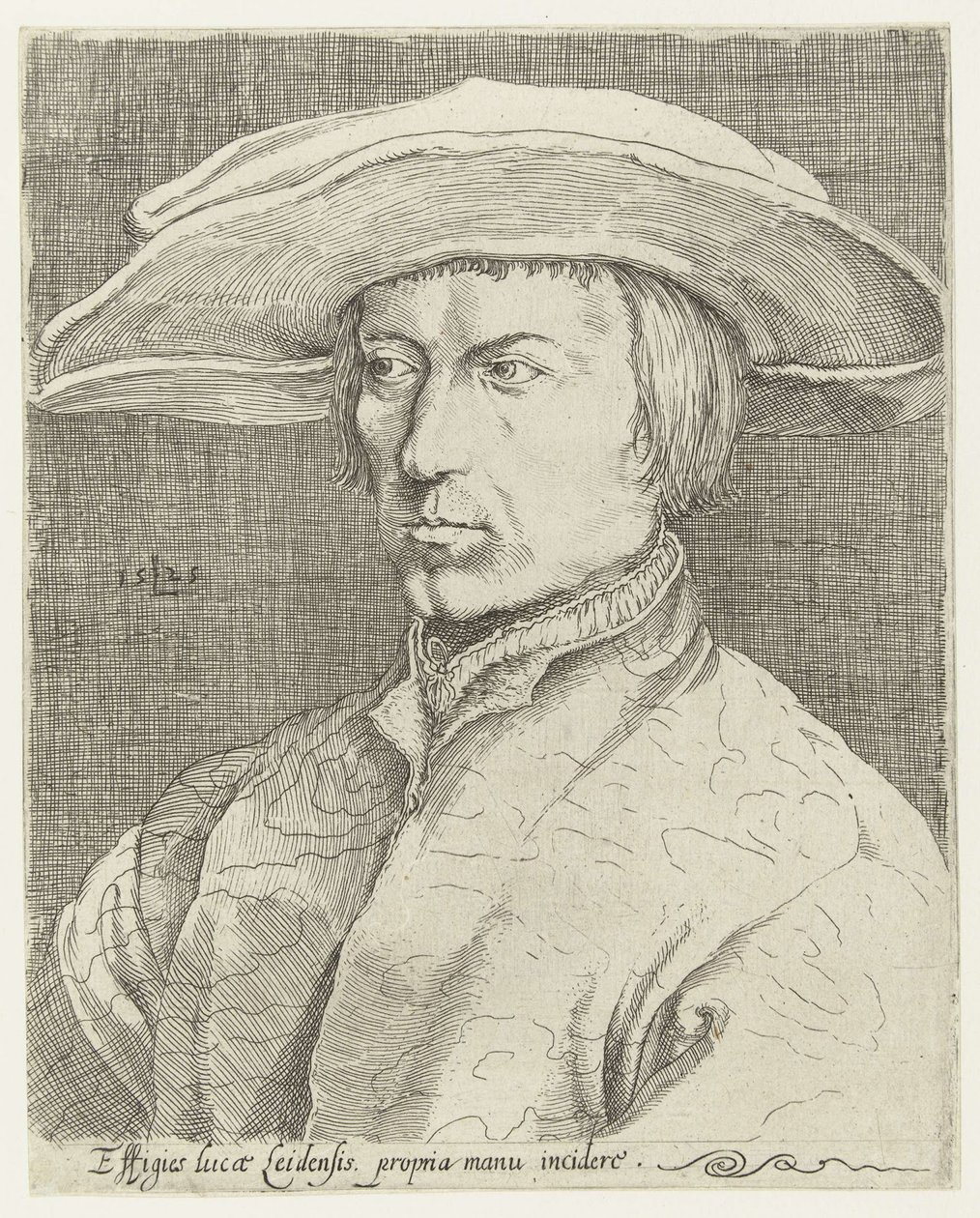Omakuva tekijältä Lucas van Leyden