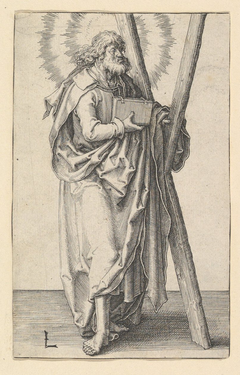 St. Andrew, n. 1510. tekijältä Lucas van Leyden