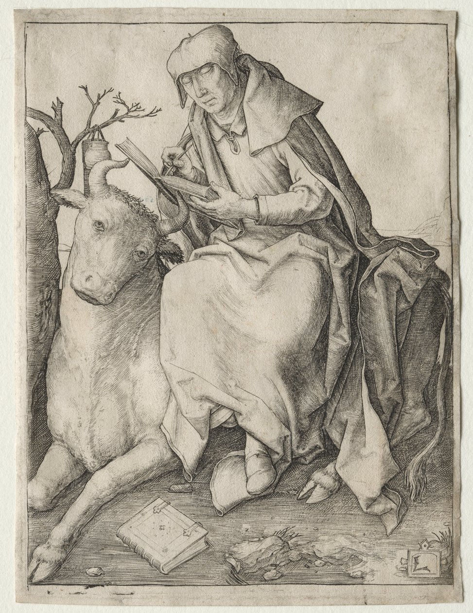 Pyhä Luke tekijältä Lucas van Leyden