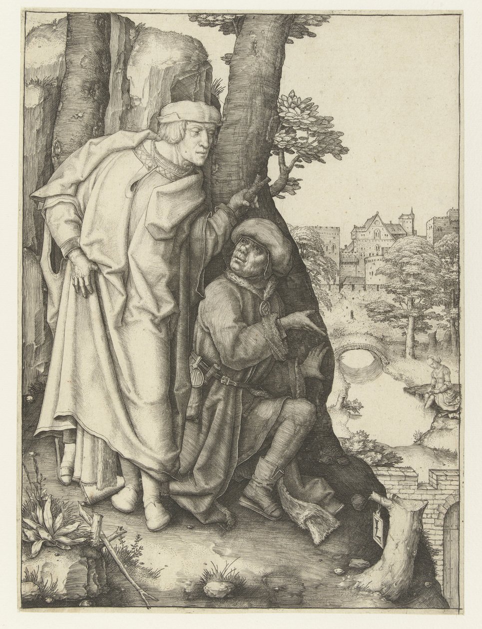 Susanna ja vanhimmat tekijältä Lucas van Leyden