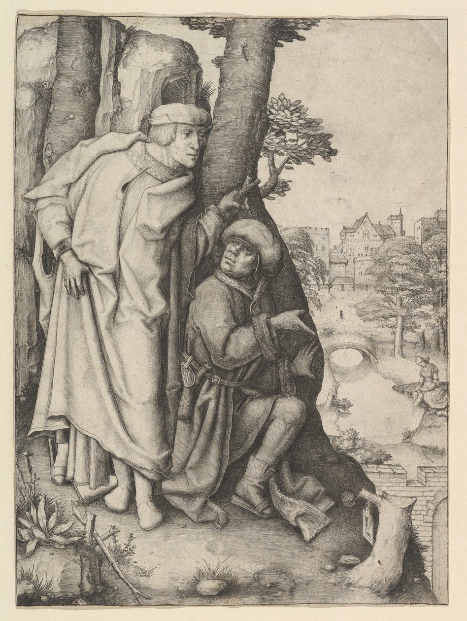 Susanna ja kaksi vanhinta tekijältä Lucas van Leyden