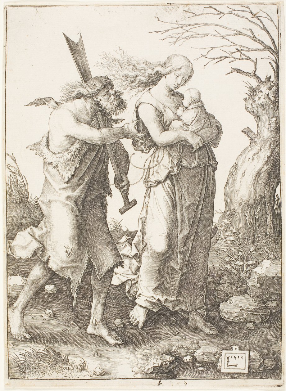 Karkottaminen paratiisista tekijältä Lucas van Leyden