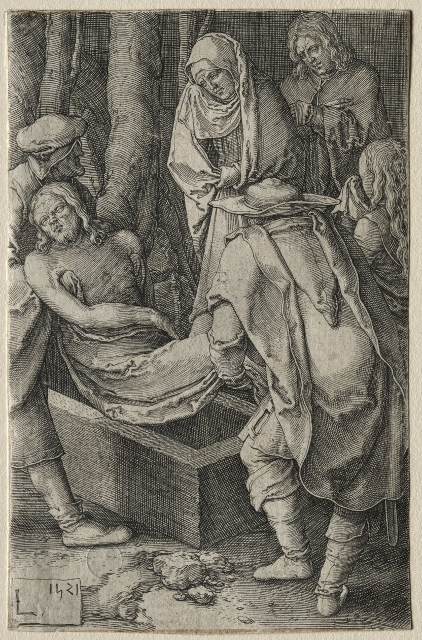 Passion: Kristuksen hautaaminen tekijältä Lucas van Leyden