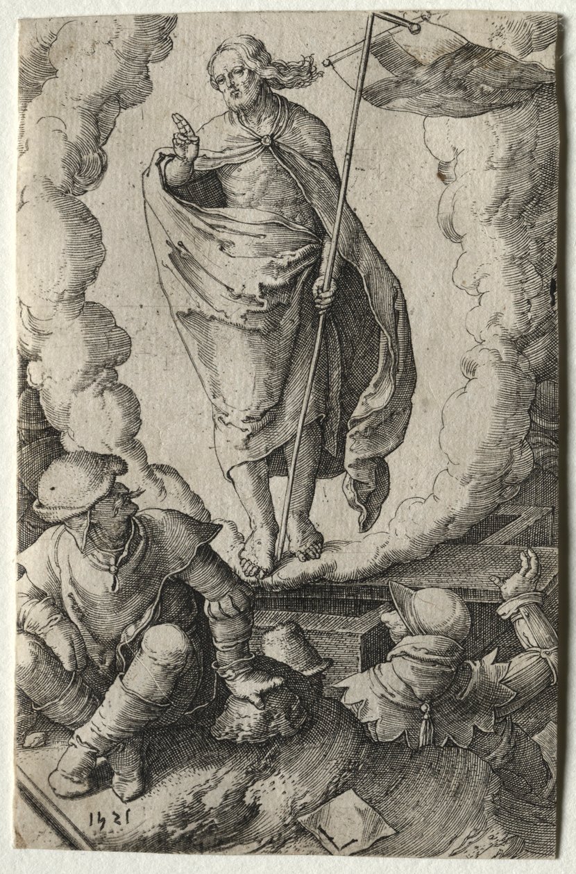 Passion: The Resurrection, 1521. tekijältä Lucas van Leyden