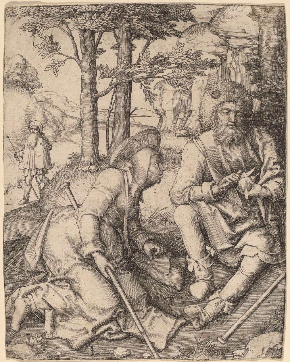 Pyhiinvaeltajat tekijältä Lucas van Leyden