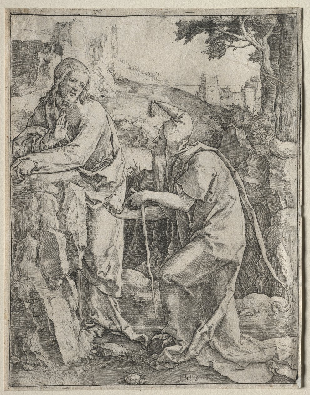 Kristuksen kiusaus tekijältä Lucas van Leyden
