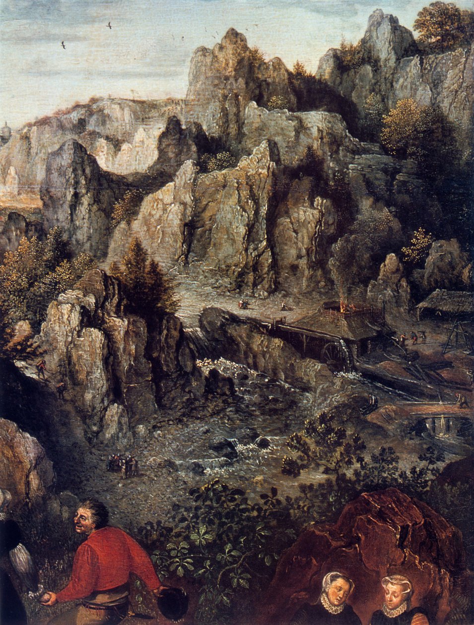 Maalaisjuhla, yksityiskohta, 1576. tekijältä Lucas van Valckenborch