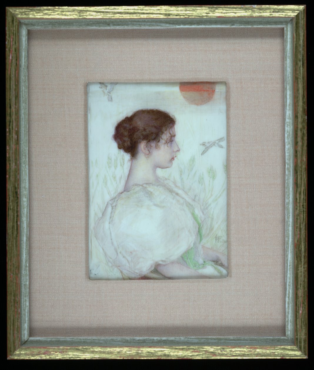 Nuoren tytön päällikkö, n. 1900. tekijältä Lucia Fairchild Fuller