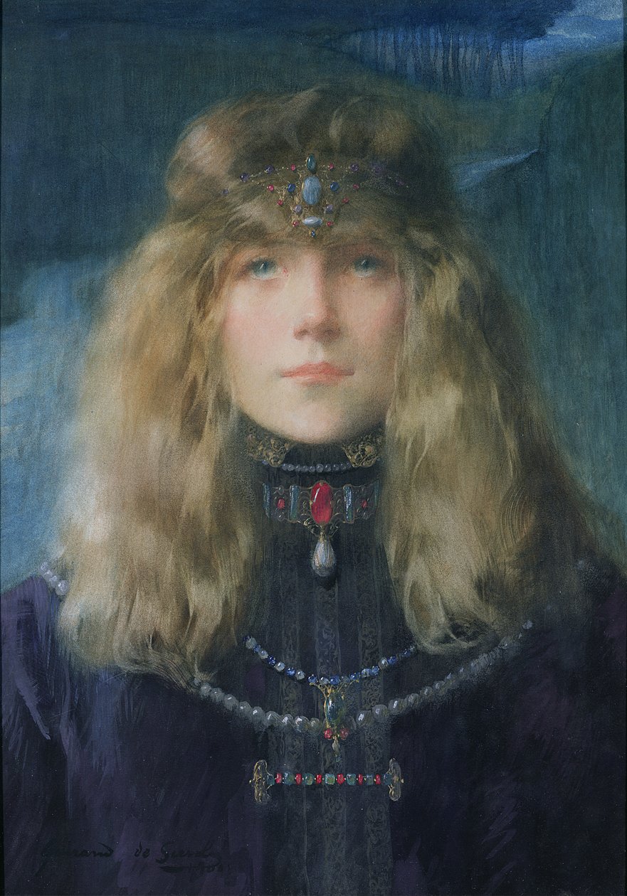 Nuori prinsessa tekijältä Lucien Guirand de Scevola