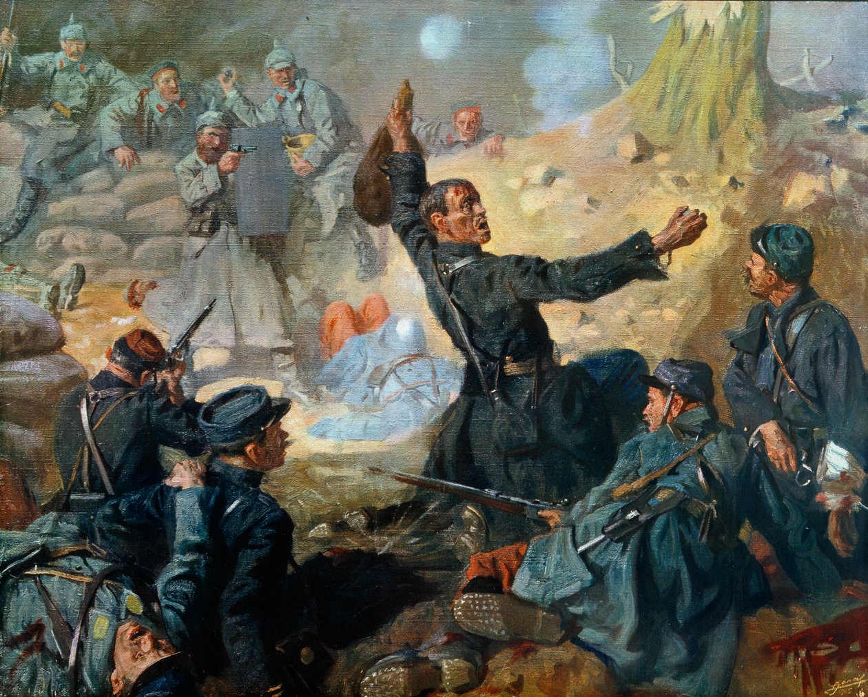 Kuolleiden seisominen (8. huhtikuuta tekijältä Lucien Hector Jonas