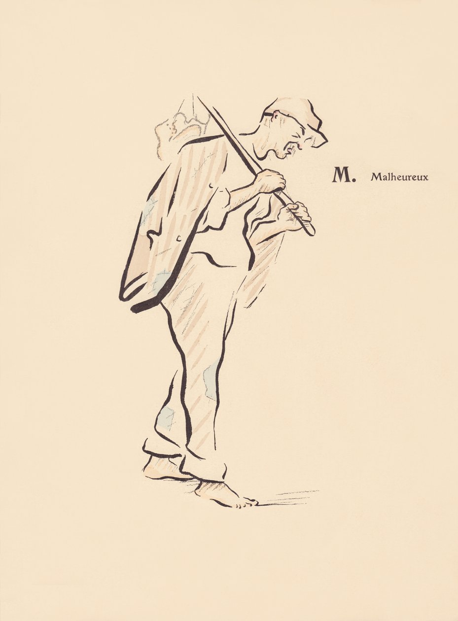 Herra onneton tekijältä Lucien L. (active 1904) Henreaux