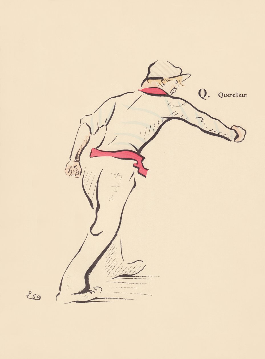 K. Riitelijä tekijältä Lucien L. (active 1904) Henreaux