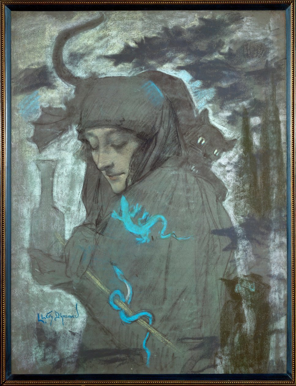 Noita tekijältä Lucien Levy-Dhurmer