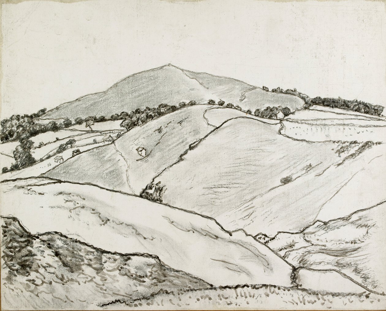 Cefn Bryn, 1933 tekijältä Lucien Pissarro