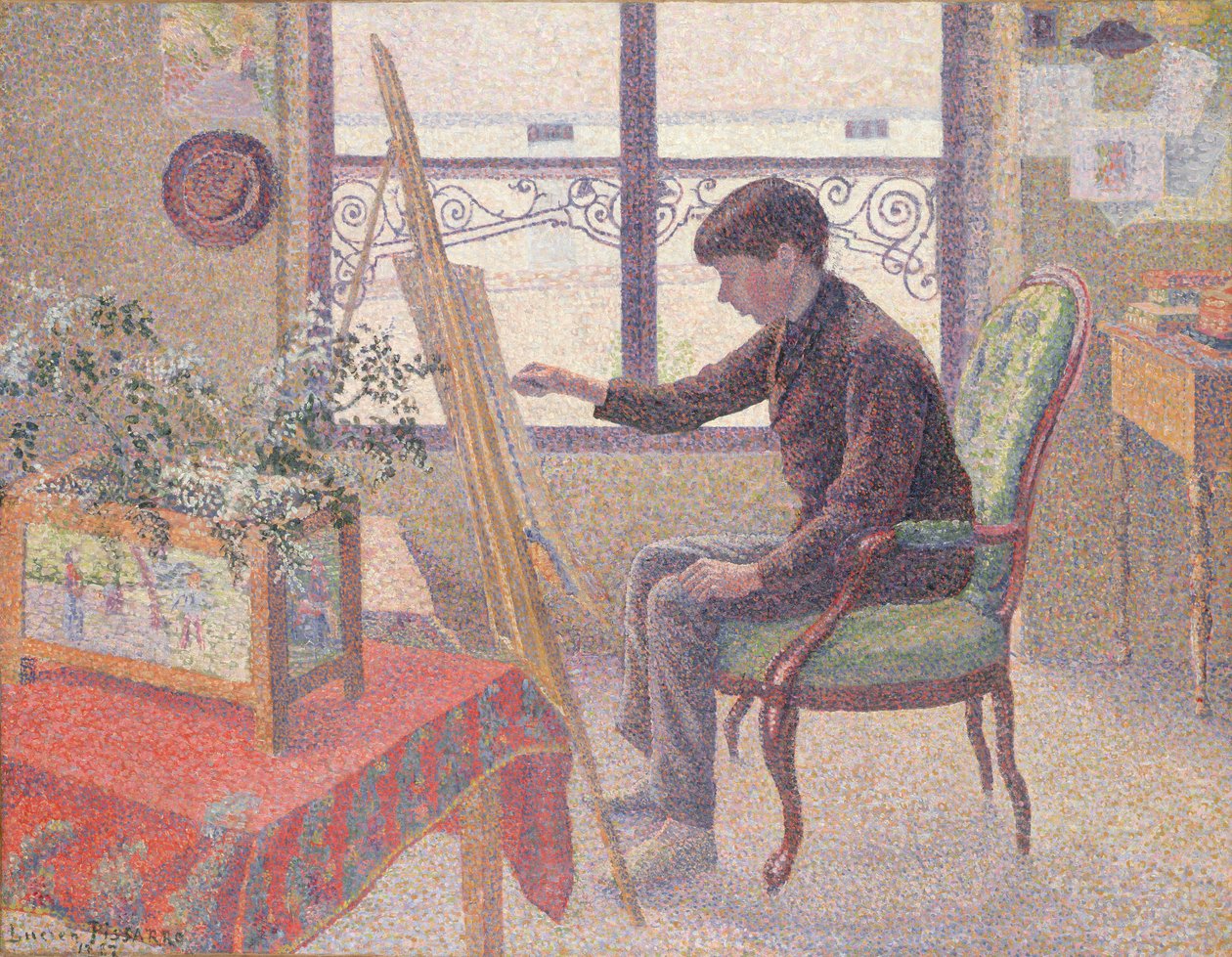 Studion sisustus tekijältä Lucien Pissarro