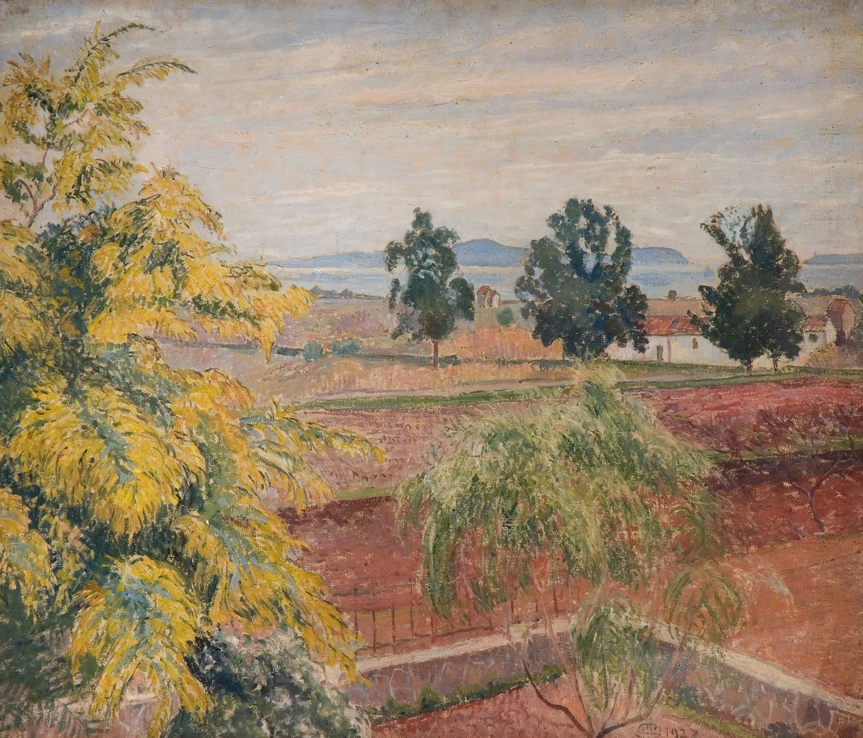 Mimosa Lavendau, 1923. tekijältä Lucien Pissarro