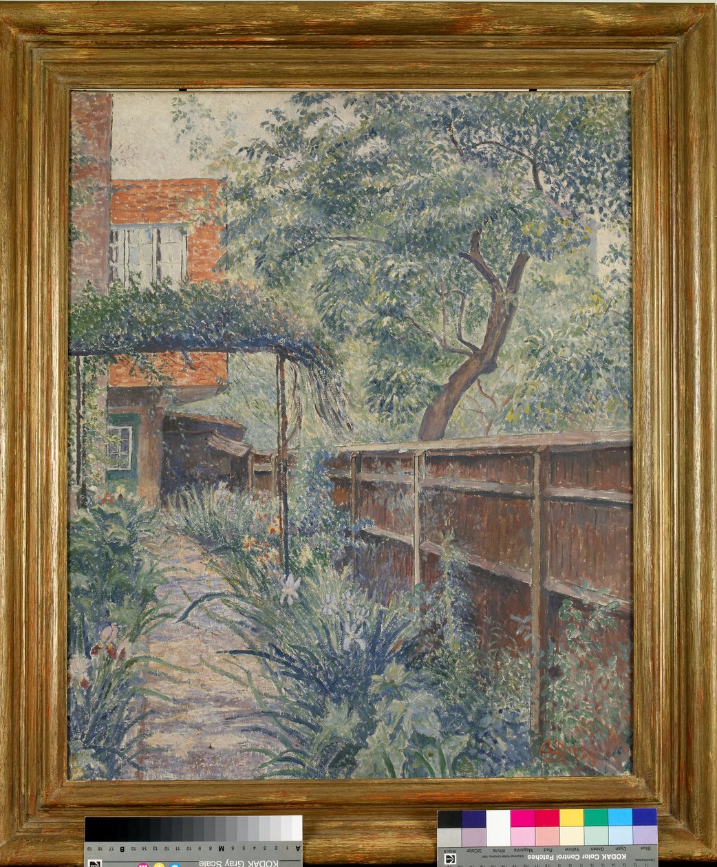 Oma studio puutarha tekijältä Lucien Pissarro