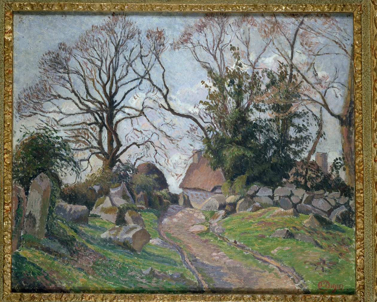 Poulfenc ja Riec tekijältä Lucien Pissarro