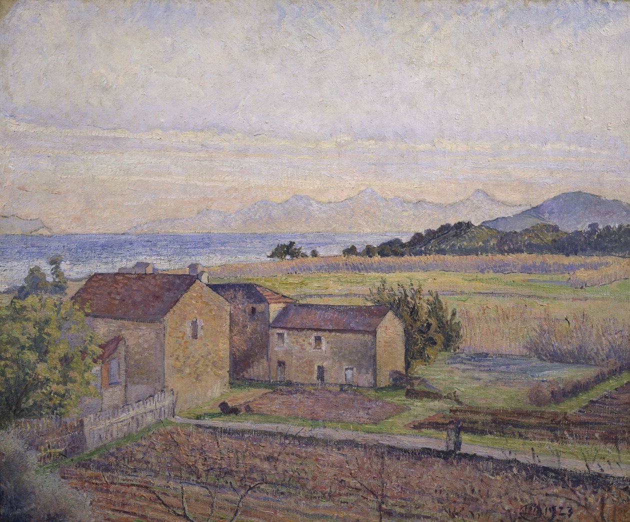 Rade de Bormes tekijältä Lucien Pissarro
