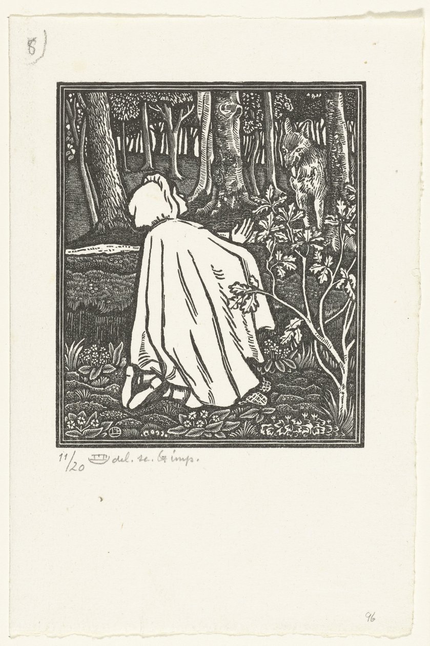 Roodkapje Pieni Punahilkka tekijältä Lucien Pissarro