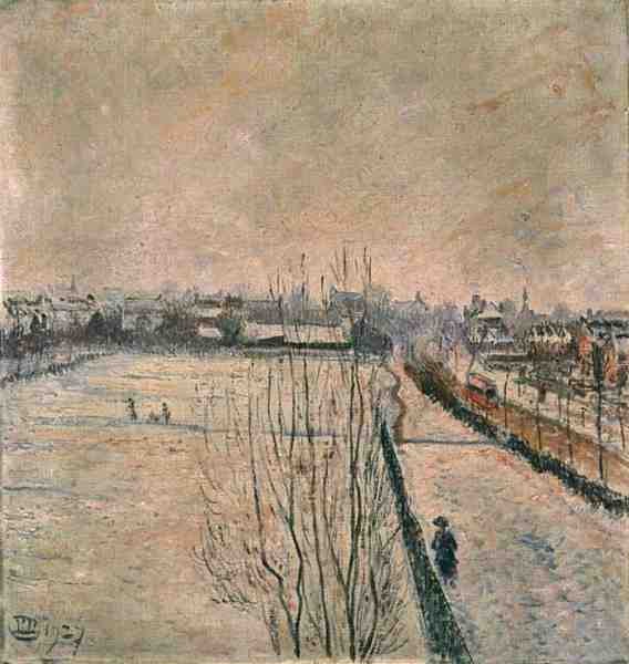 Stamford Brook, Lontoo tekijältä Lucien Pissarro