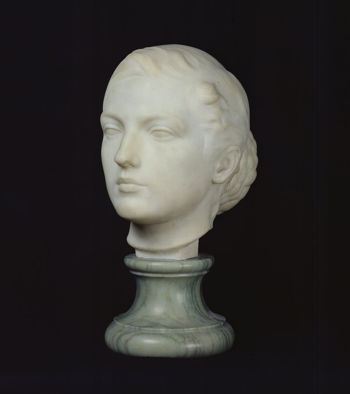 Jane Poupeletin johtaja (1878-1932) 1897 (marmori) tekijältä Lucien Schnegg