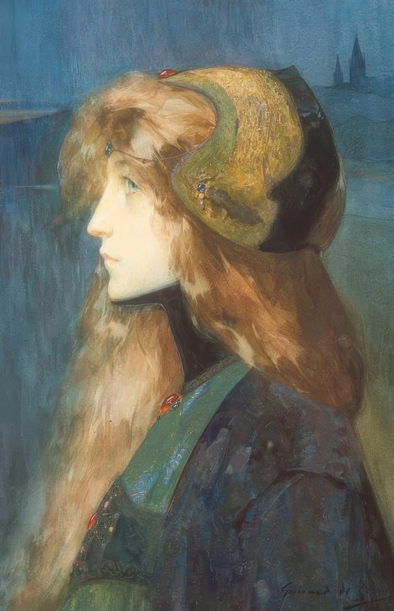 Nuori prinsessa tekijältä Lucien Victor Guirand de Scevola