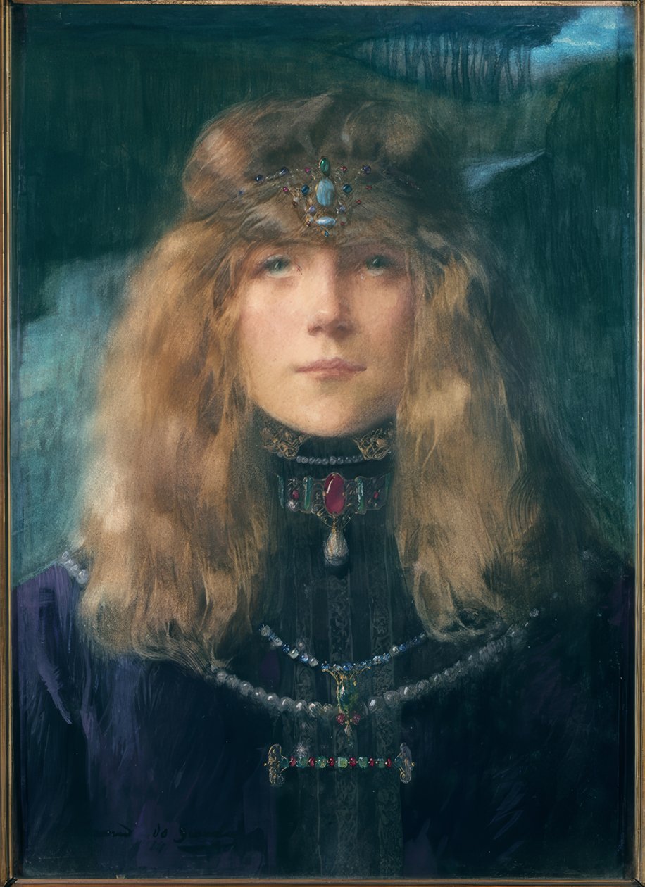 Nuori prinsessa tekijältä Lucien Victor Guirand de Scevola