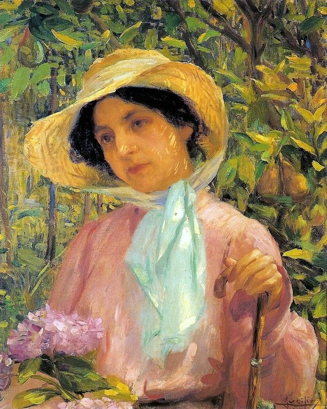 Georgina de Albuquerquen portugalilainen muotokuva: Retrato de Georgina de Albuquerque tekijältä Lucilio de Albuquerque