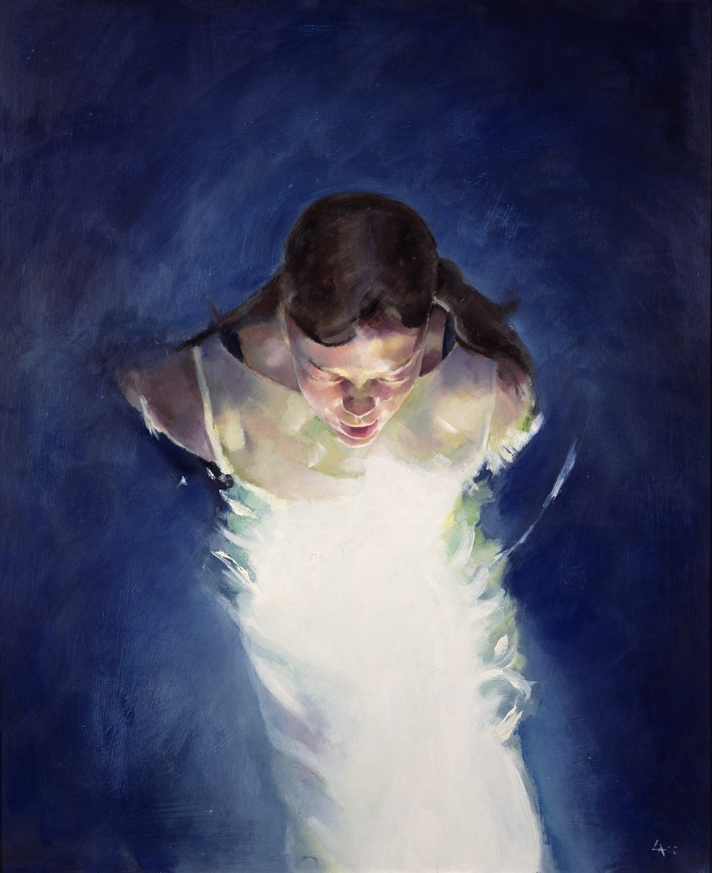 Nimetön, 2004 (öljy kankaalle) tekijältä Lucinda Arundell