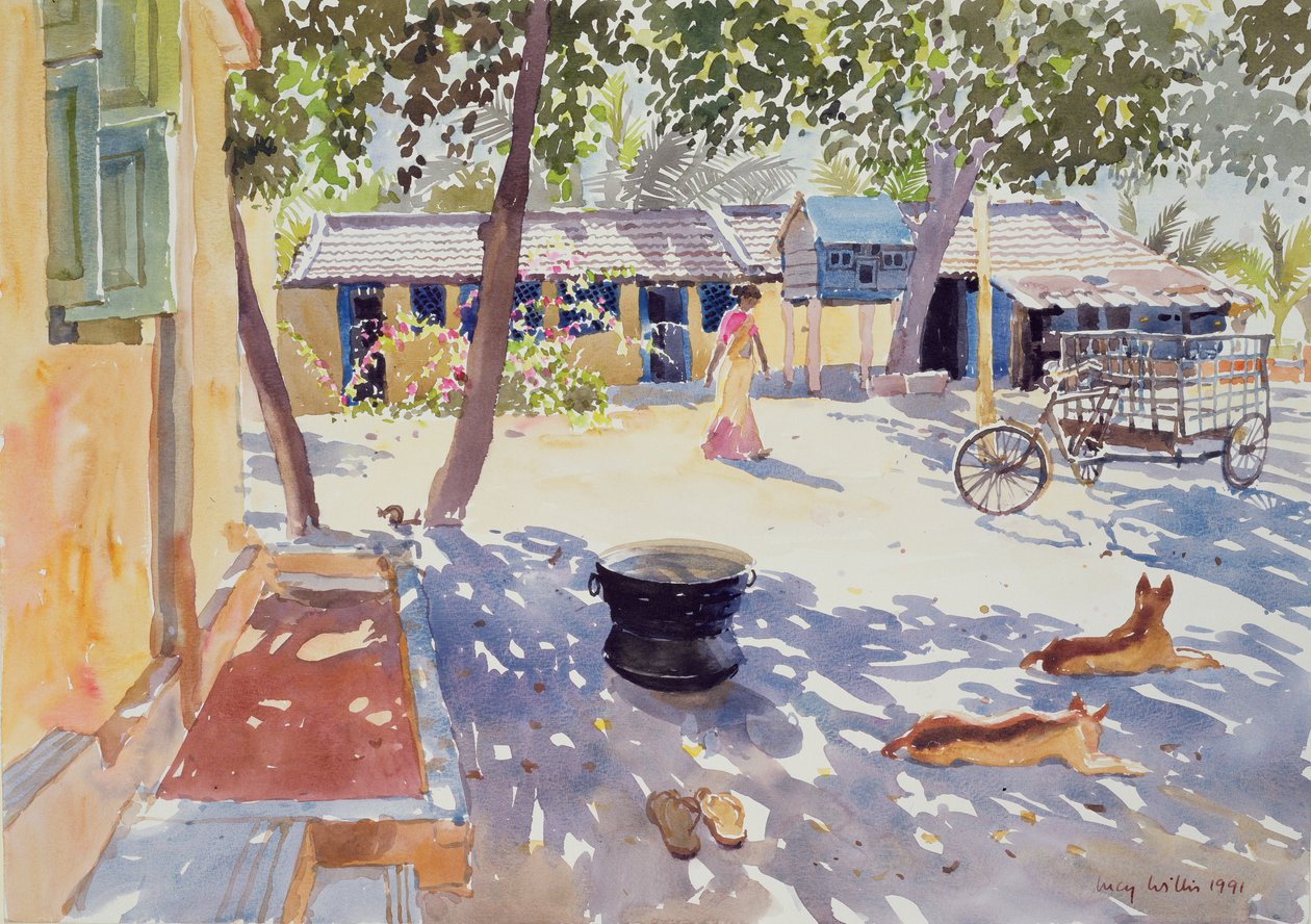 Sunnuntai Poikien kodissa, 1991 (wc paperilla) tekijältä Lucy Willis