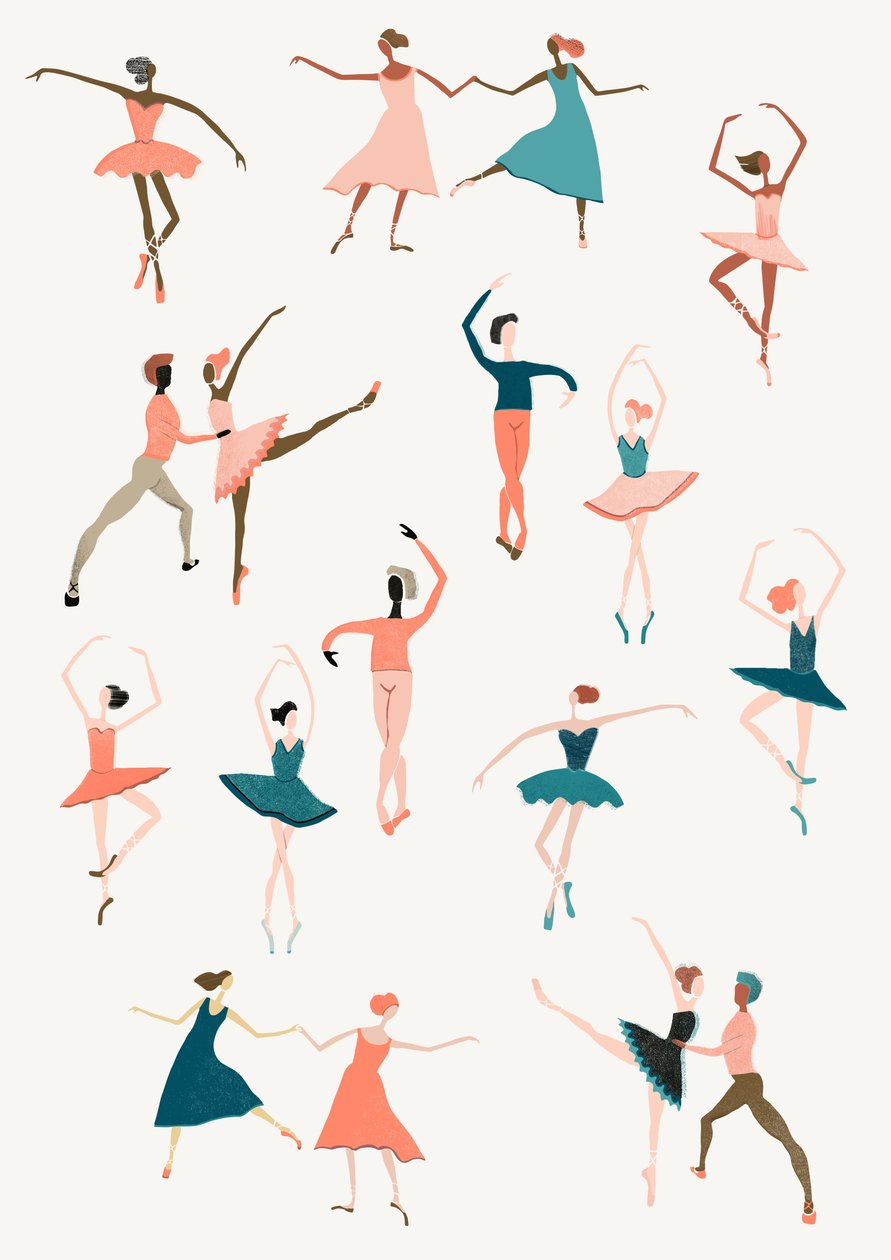 Rox Pops Ballet, 2014 (digitaalinen) tekijältä Lucy Banaji