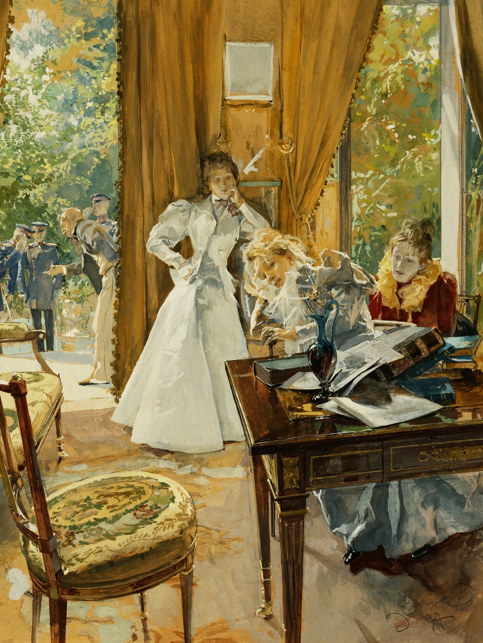 Salissa, 1897 tekijältä Ludek or Ludwig Marold
