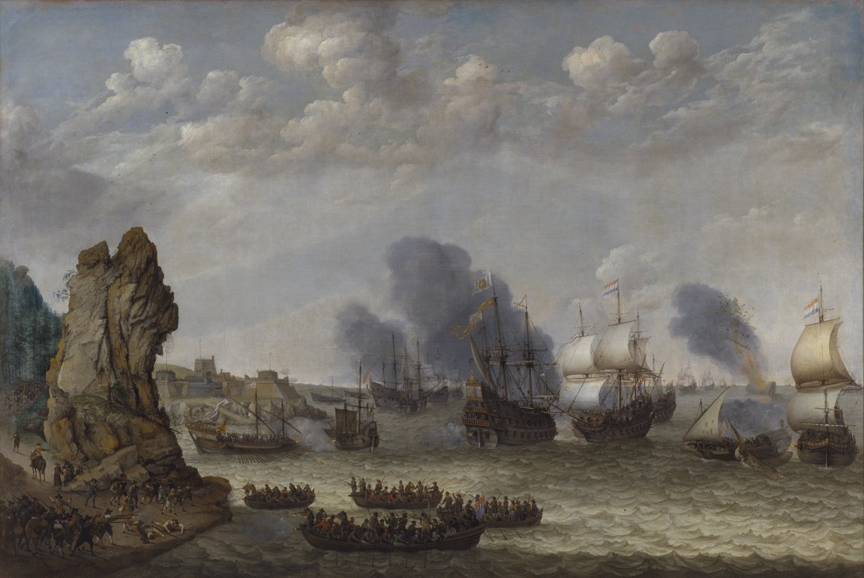 Neljän päivän taistelu, 11.-14. kesäkuuta 1666 tekijältä Ludolf Bakhuizen