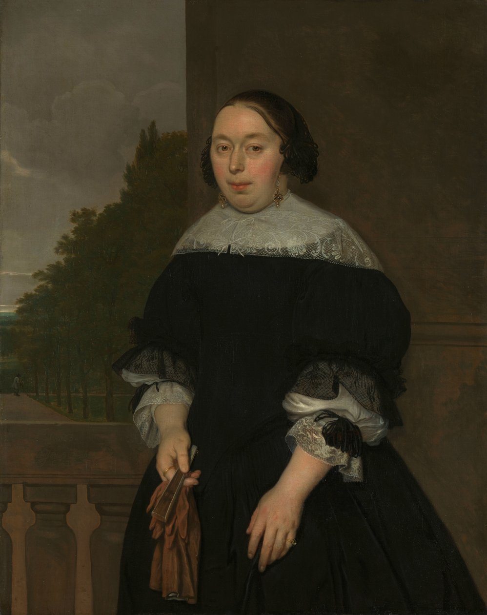 Aletta van Ravensberg (1635-77), Jan van Nesin vaimo tekijältä Ludolf de Jongh