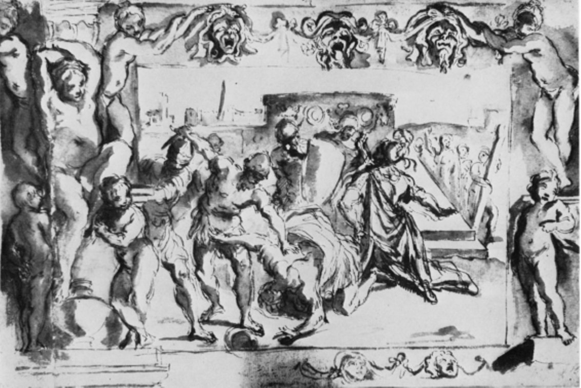 Tito Tazion kuolema tekijältä Ludovico Carracci