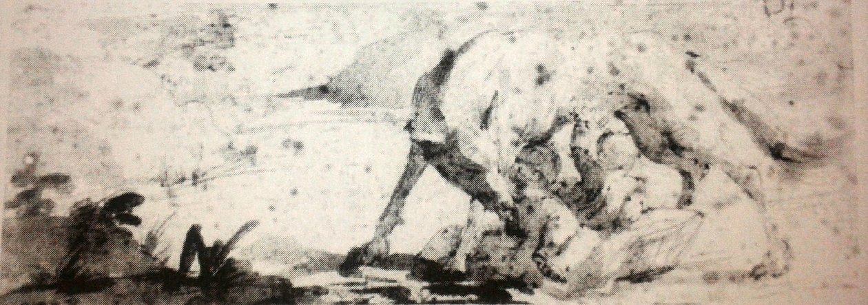 Romulus ja Remus hoitaa susi tekijältä Ludovico Carracci