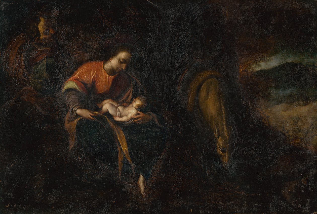 Svätá rodina tekijältä Ludovico Carracci