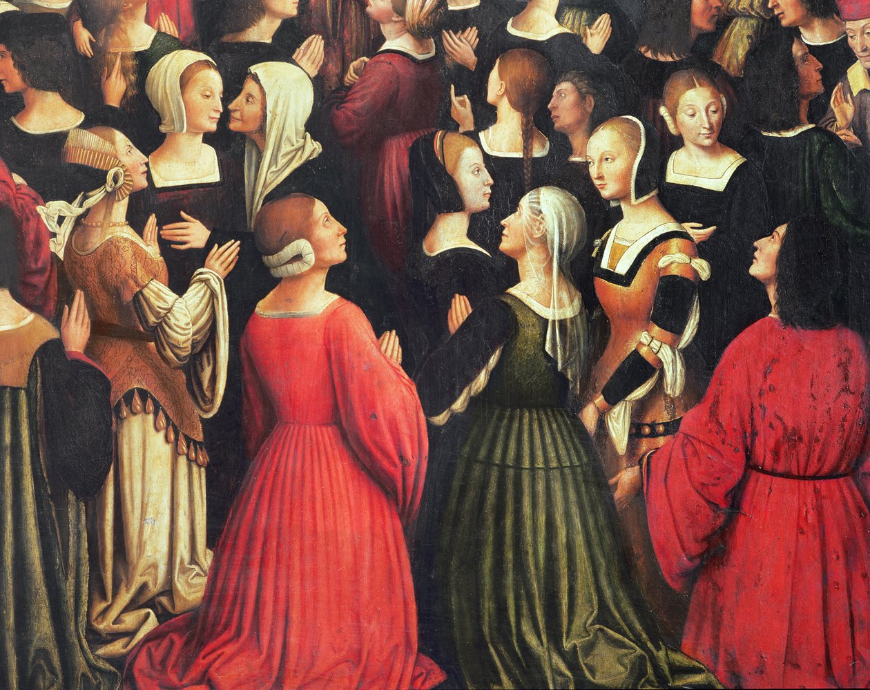 Neitsyen kruunaus, 1513 tekijältä Ludovico Brea
