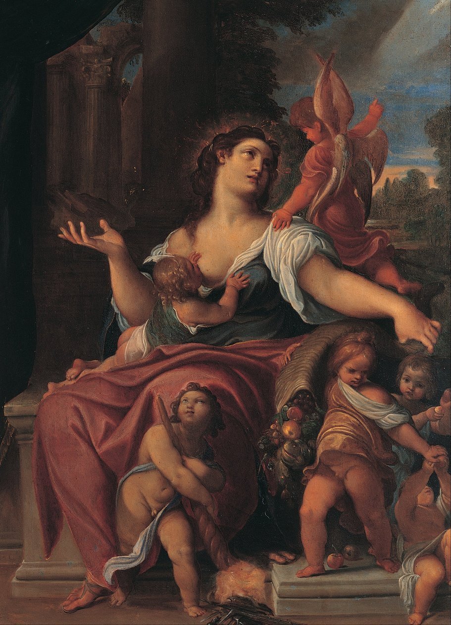 Allegoria kaitselmuksesta tekijältä Ludovico Carracci