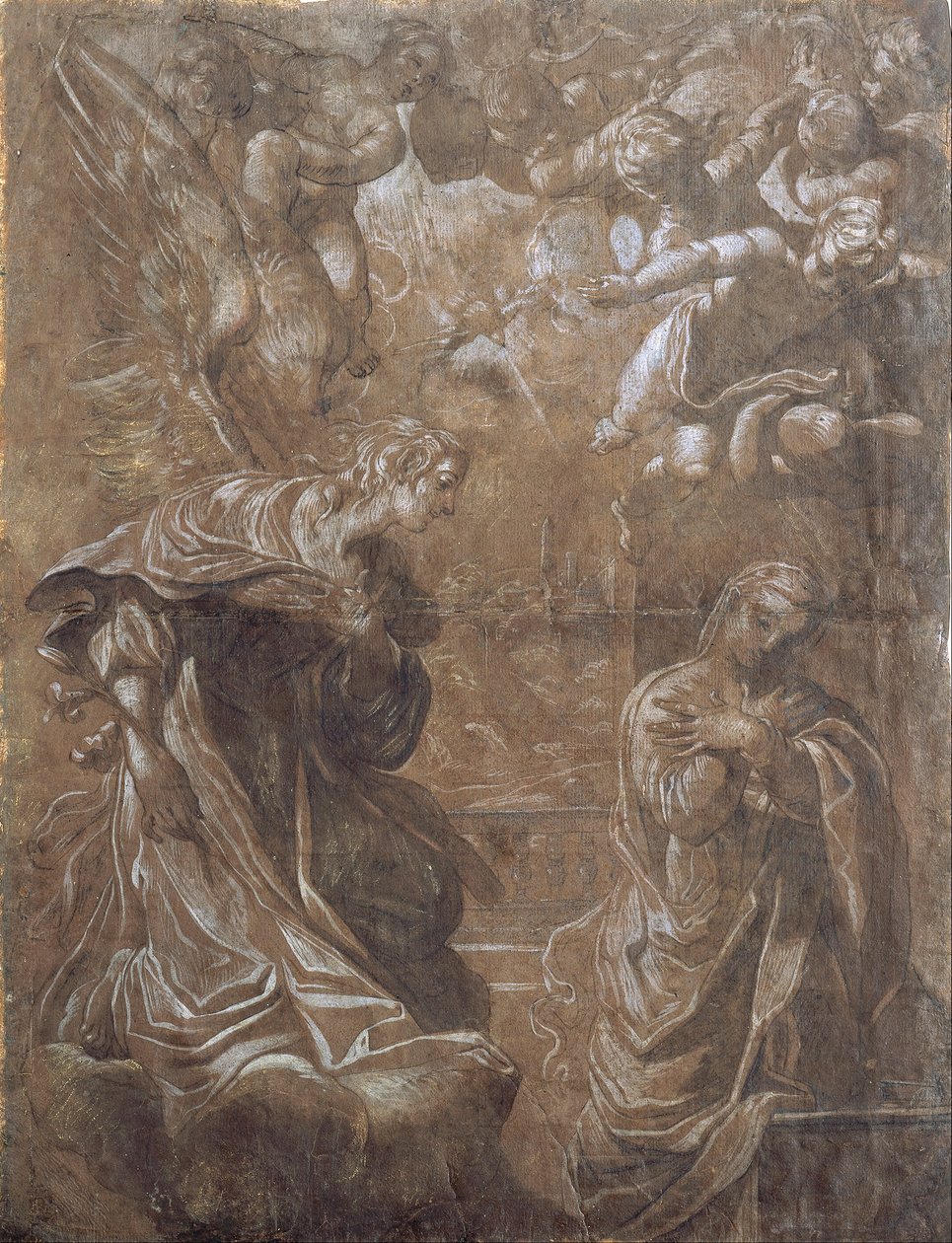 Annunciation tekijältä Ludovico Carracci