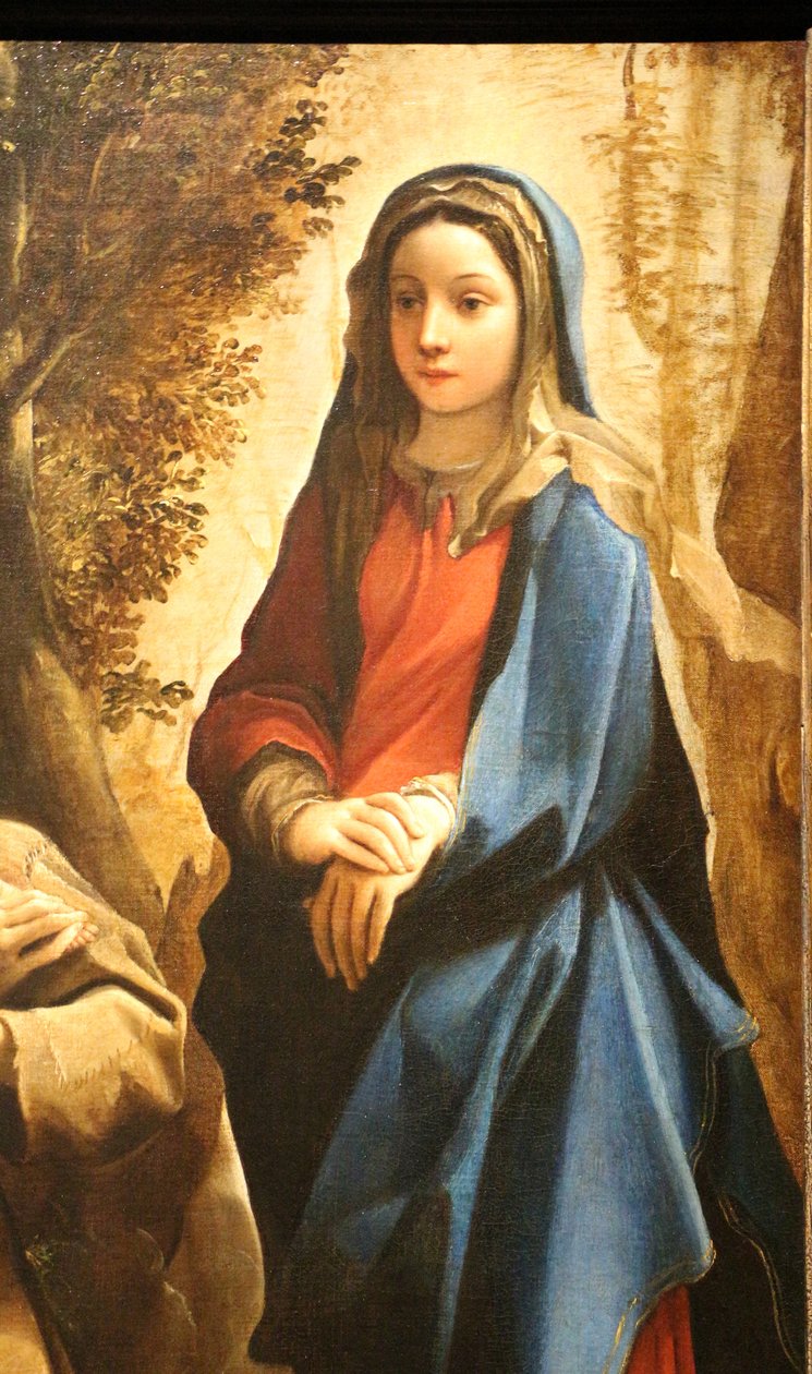 Hollanninkielinen: Pyhän Antonius Padovan tai Pyhän Franciscus Assisilaisen näky Pyhän Franciscus Assisilaisen visio tekijältä Ludovico Carracci